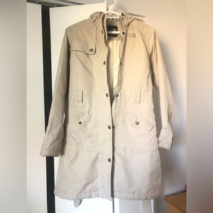Women’s North Face Jacket beige XS